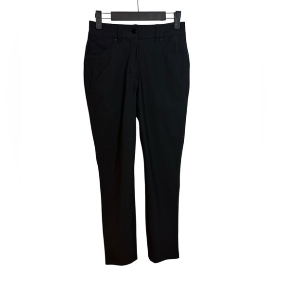 Lululemon Black City Sleek 5 Pocket HR 7/8 Pants - Picture 1 of 5